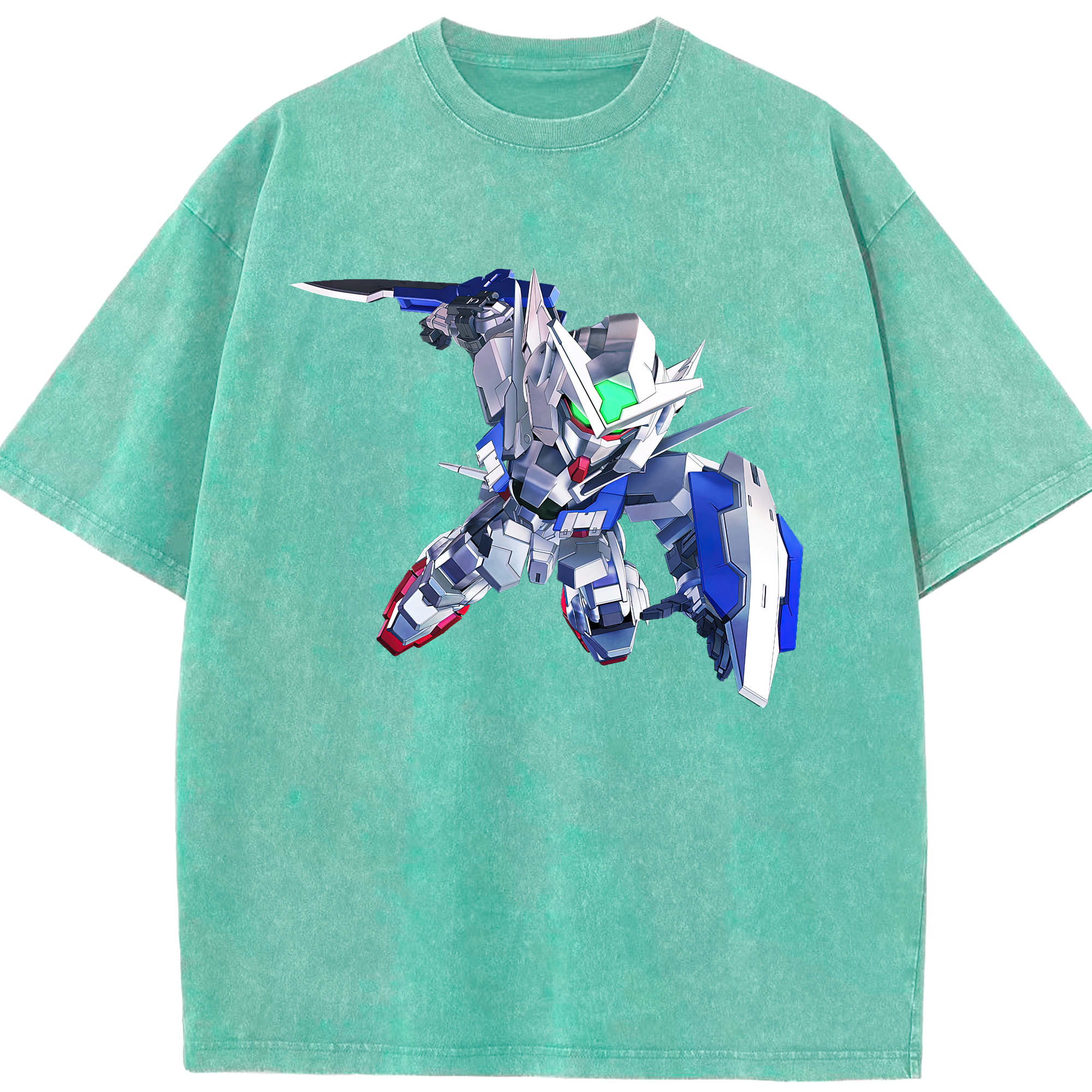 （画像用） 機動戦士ガンダム Mobile Suit Gundam 綿100% ヴィンテージ風 半袖Tシャツ（フロントプリント）